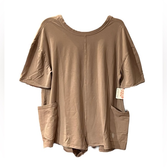 NWT Free People Hot Shot Tee Romper - Picture 6 of 16